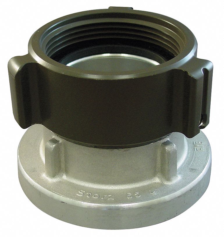 MOON AMERICAN Fire Hose Adapter, Rocker Lug, Fitting Material Aluminum