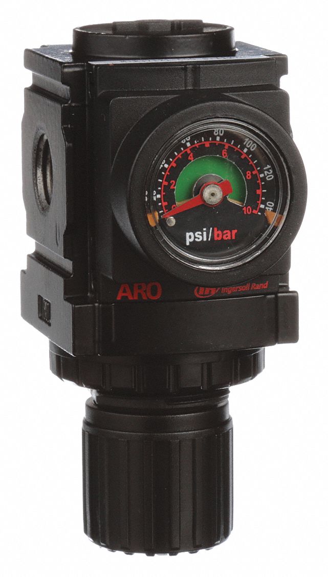 ARO 1/4 in General Purpose Air Regulator , 59 cfm Max. Flow