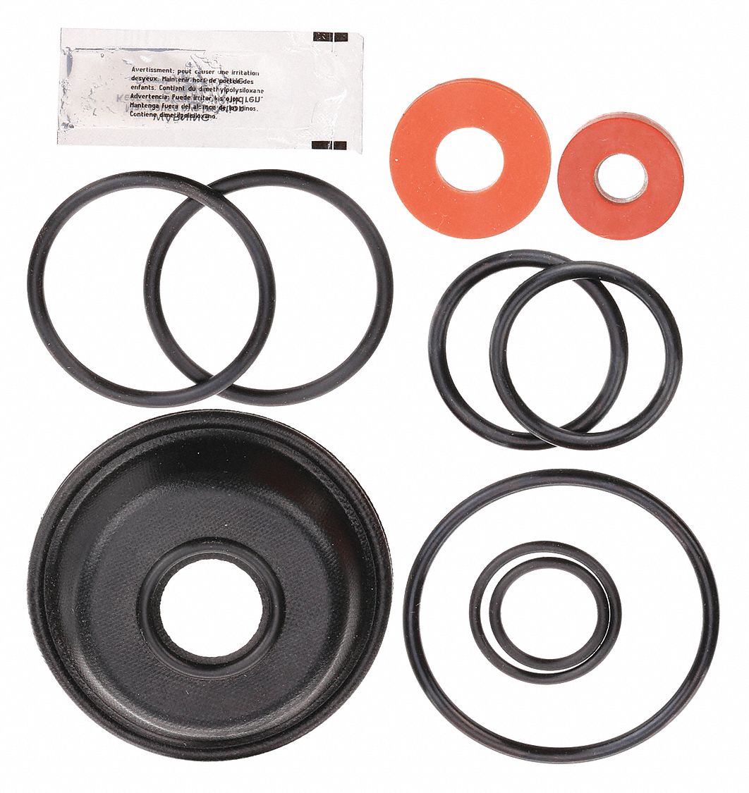 ZURN WILKINS, Rubber Repair Kit, 6AVY0, Backflow Preventer Repair Kit