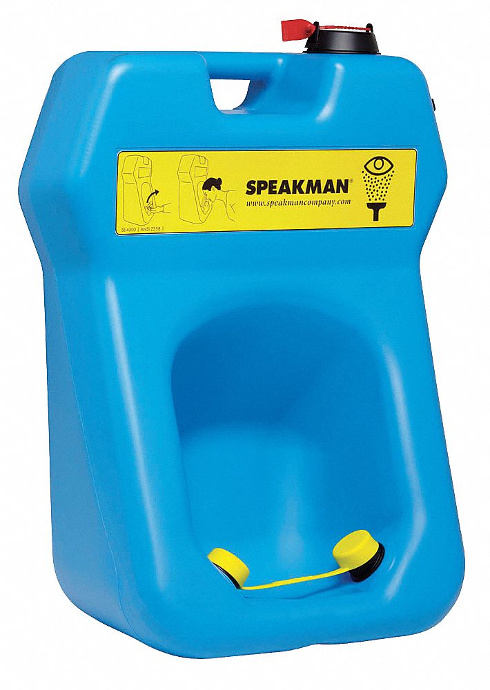 SPEAKMAN Portable Eyewash, GravityFlo, 20.0 gal 6DGN3SE4300 Grainger