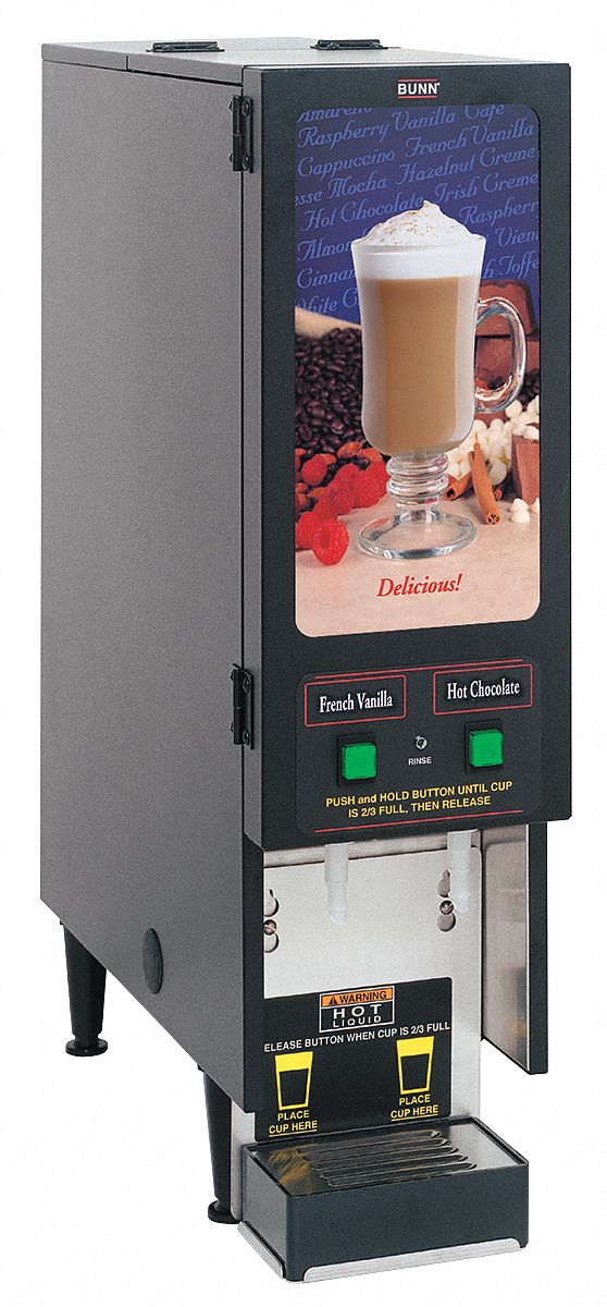 BUNN 4.2 gal./hr. Commercial Hot Beverage Dispenser, Black 6DHE5FMD