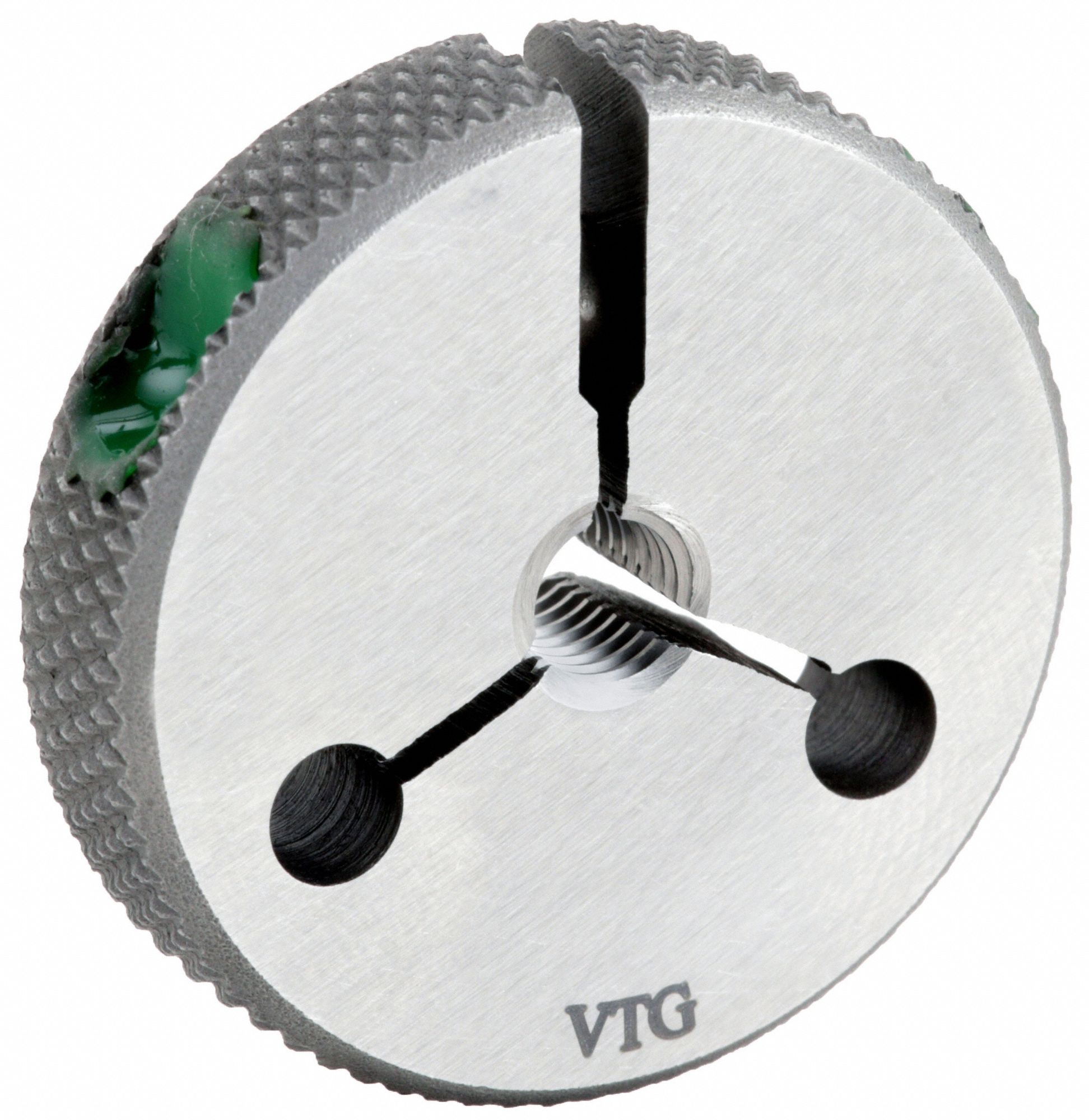 VERMONT GAGE, 1/4"28 Thread Size, Go (Plus), Threaded Ring Gauge