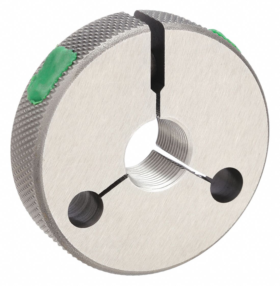 VERMONT GAGE, 5/8"24 Thread Size, Go (Plus), Threaded Ring Gauge