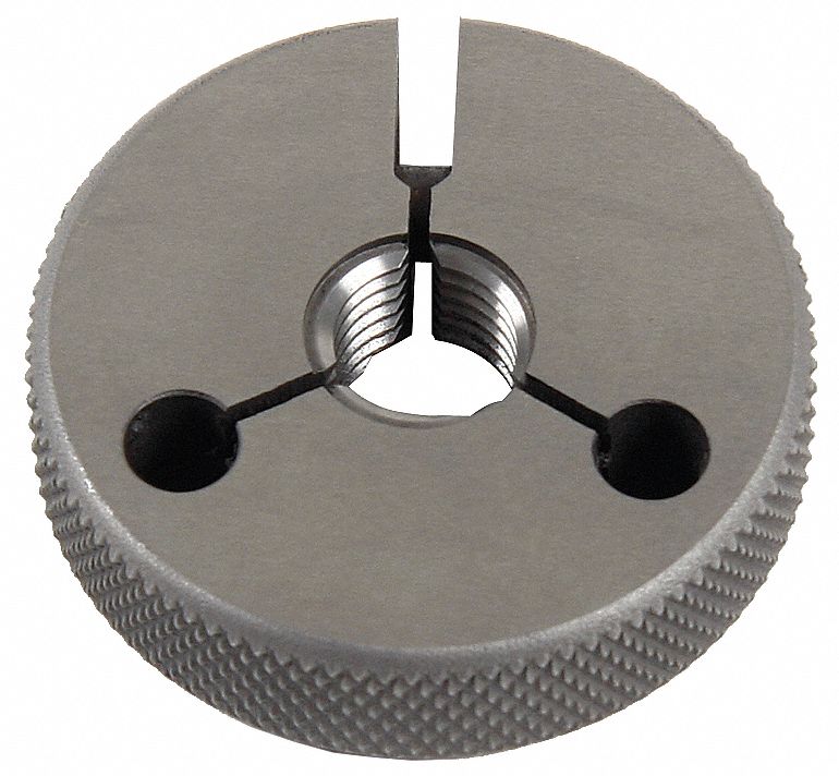 VERMONT GAGE Threaded Ring Gauge, Thread Type Metric, Thread Size M8 x