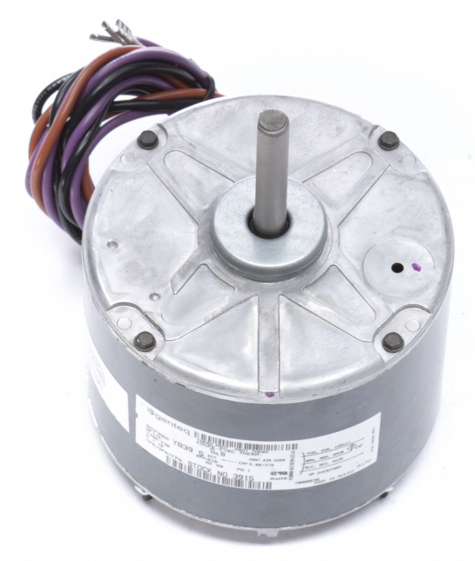 GENTEQ Condenser Fan Motor, 1/6 HP, OEM Replacement Brand Goodman 6DLR03915 Grainger