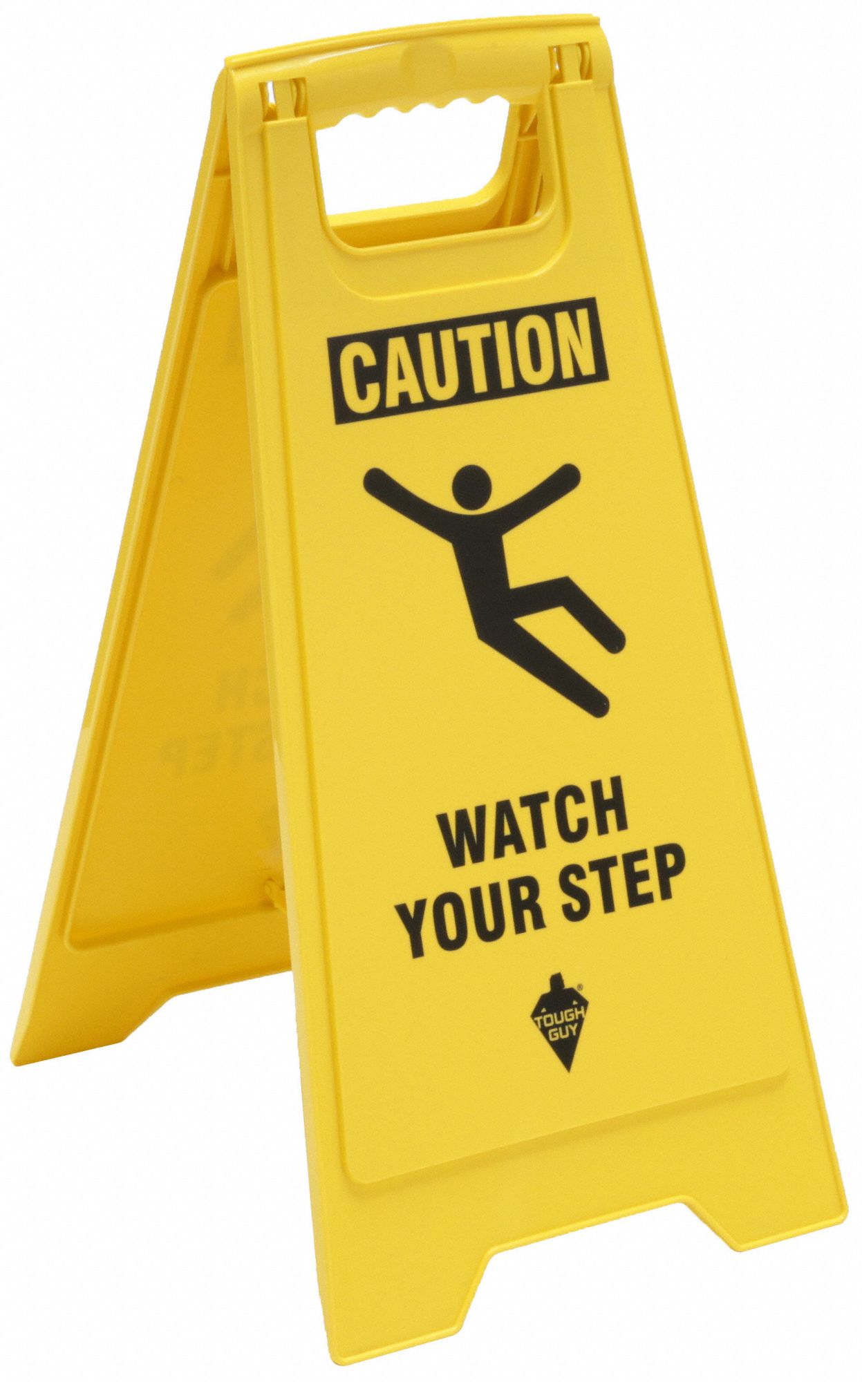 Polypropylene, 24 in x 11 29/36 in x 12 in Nominal Sign Size, Floor