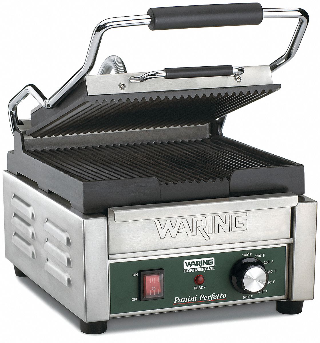 Single Press, Panini Plate, Compact Panini Grill 6DVY3WPG150 Grainger