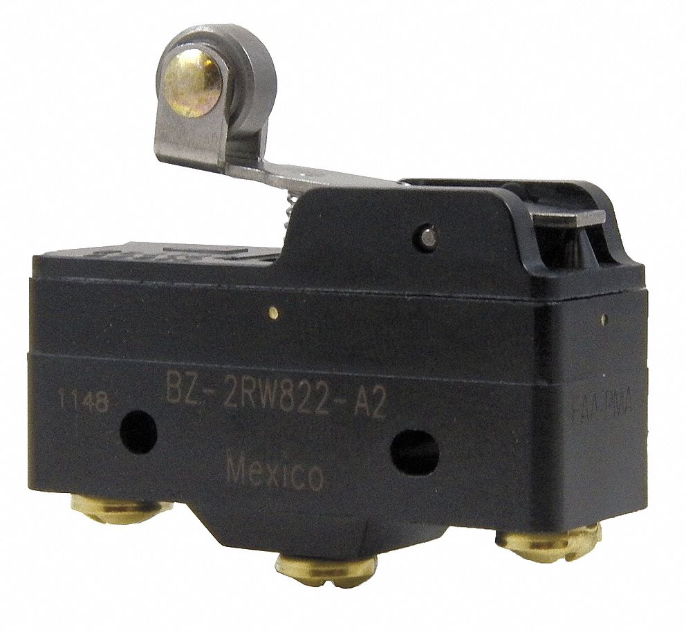 HONEYWELL MICRO SWITCH 15A 480V Lever, Roller Industrial Snap Action