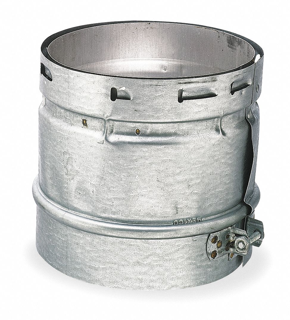 AMERIVENT Female Vent Adapter, 6 in Gas Vent Pipe Dia., 6 in Gas Vent