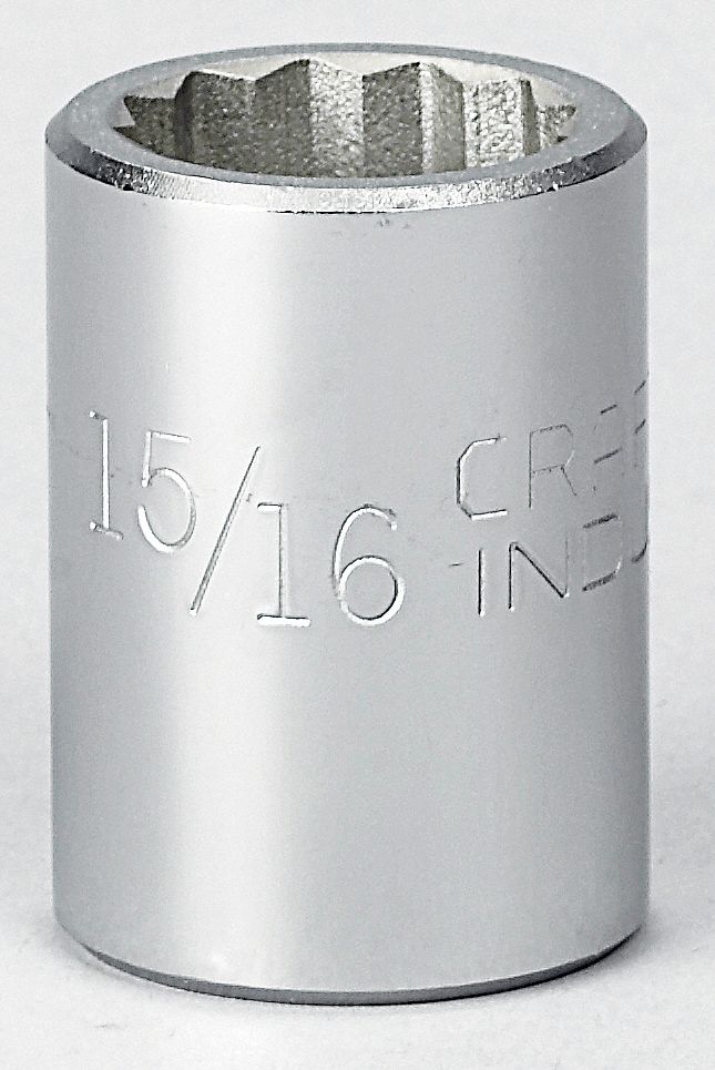 Socket, 3/4 in Drive Size, Alloy Steel, Chrome Finish - Grainger