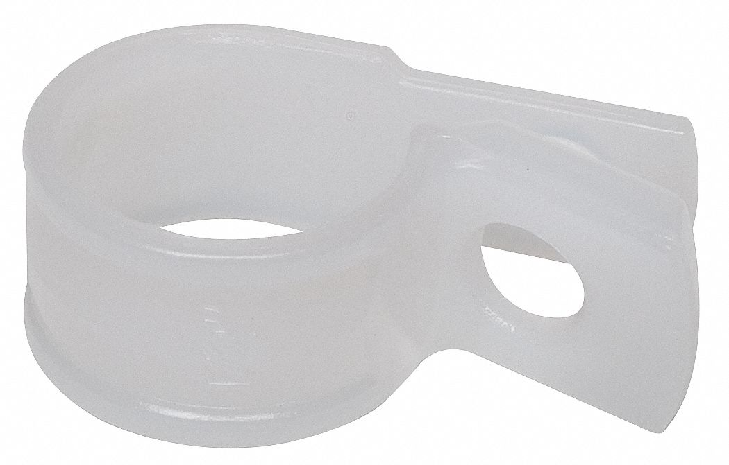 GRAINGER APPROVED Cable Clamp, Cable Clamp, 6/6 Nylon, 1/2 in Cable