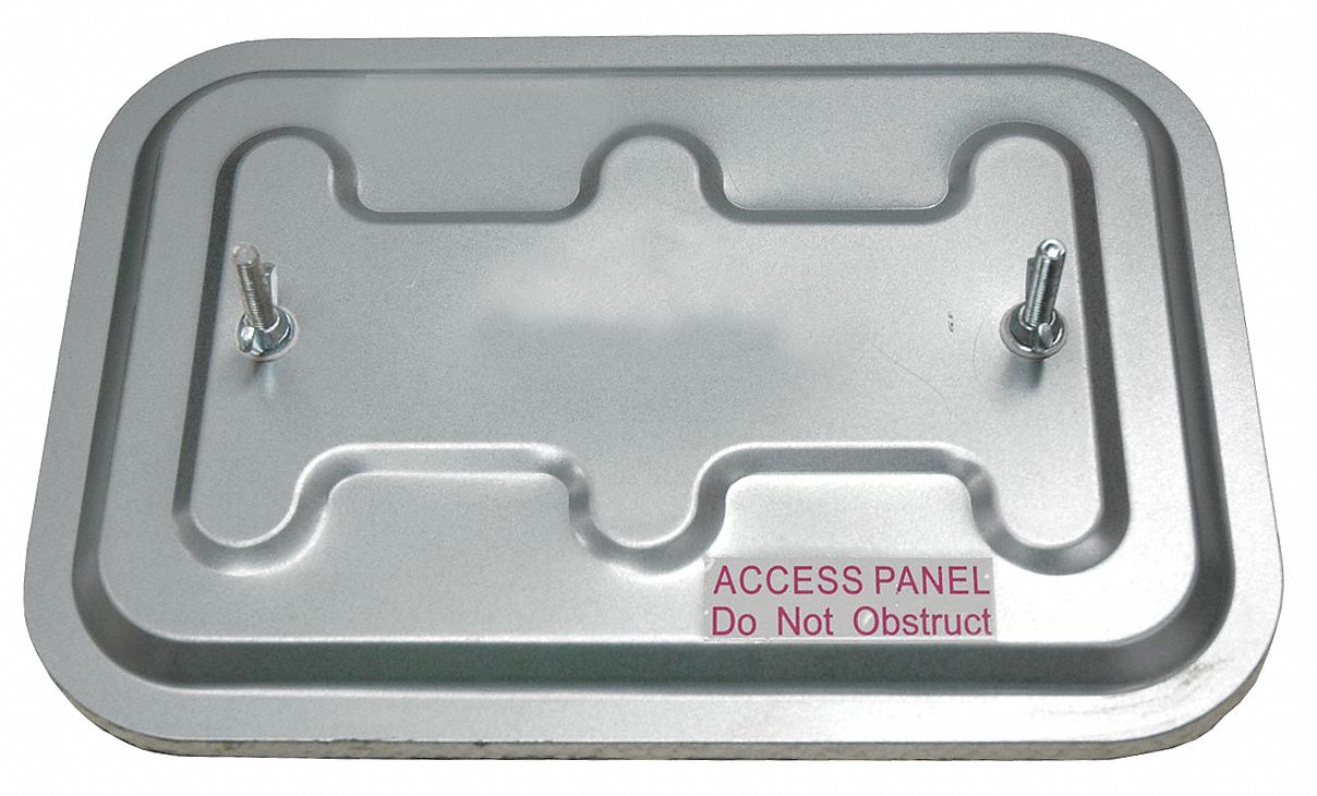 FLAME GARD Duct Access Door, Rectangular, 12 in Door Width, 8 in Door