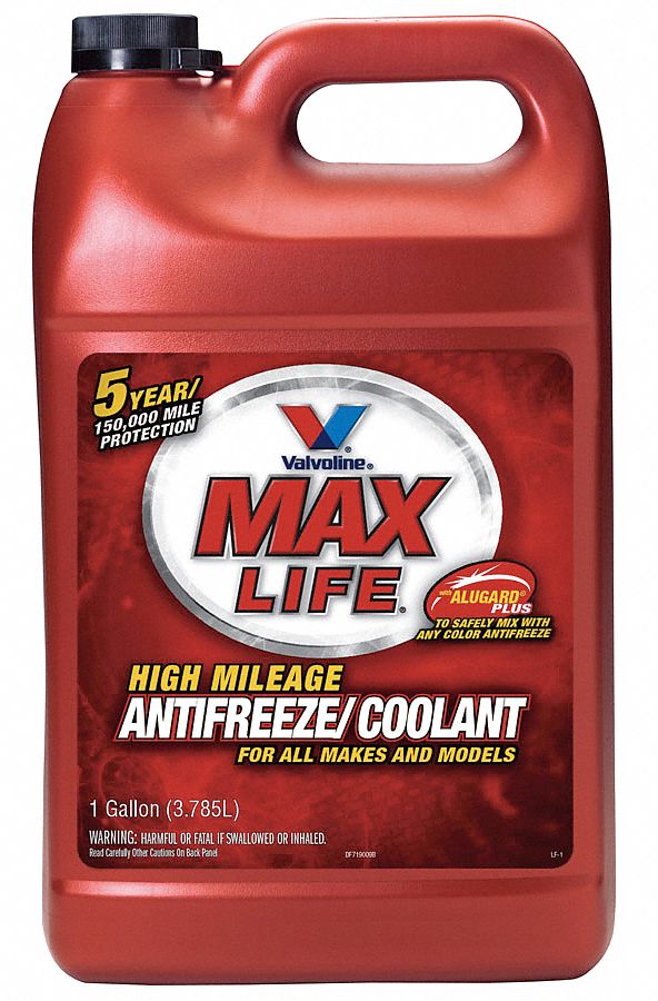 MAXLIFE Antifreeze Coolant, 1 gal, Plastic Bottle, 36 °F Freezing Point (F) 6EMX8719009