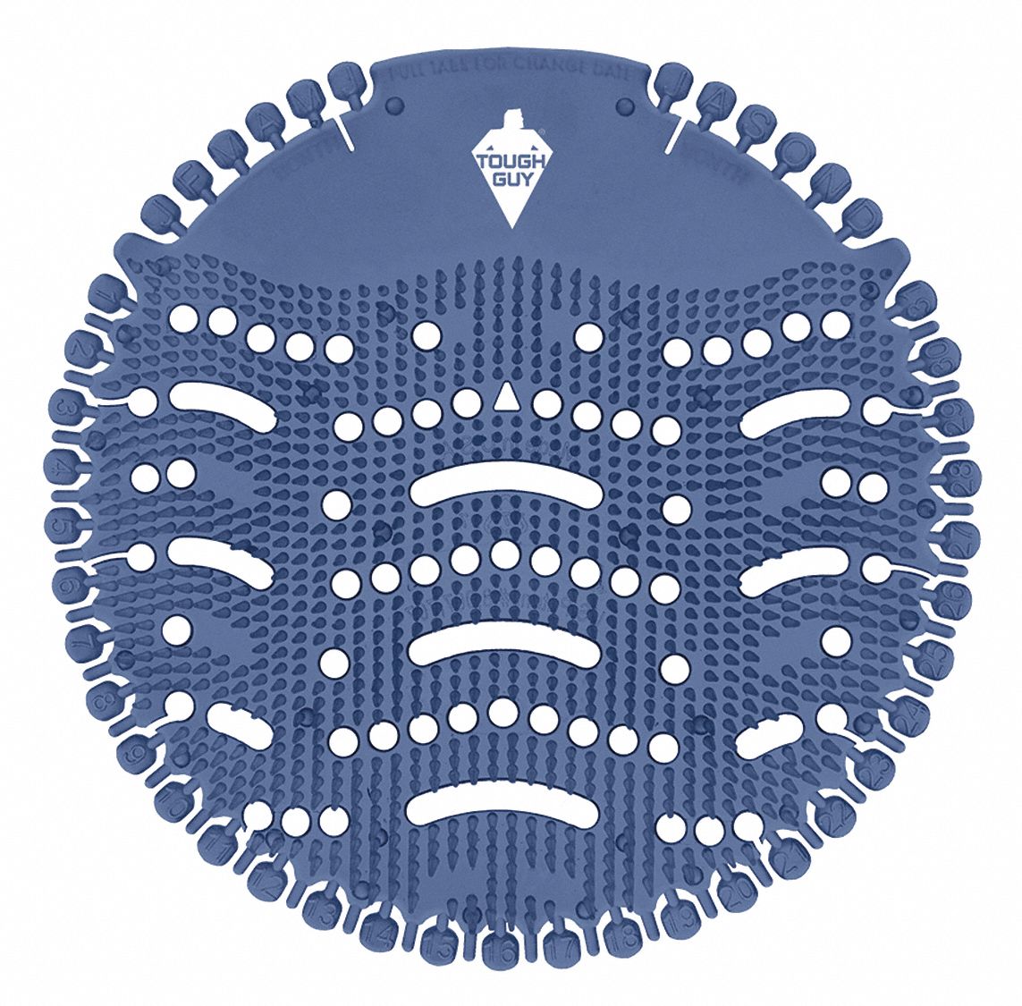 TOUGH GUY Urinal Screen, Wintergreen Fragrance, NonPara, Round, 52 g