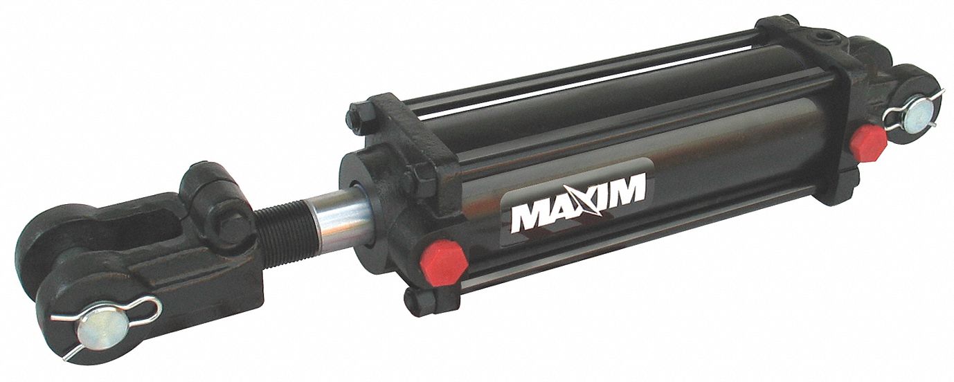 MAXIM Hydraulic Cylinder, TieRod, Standard Duty, Bore Dia. 2 1/2 in