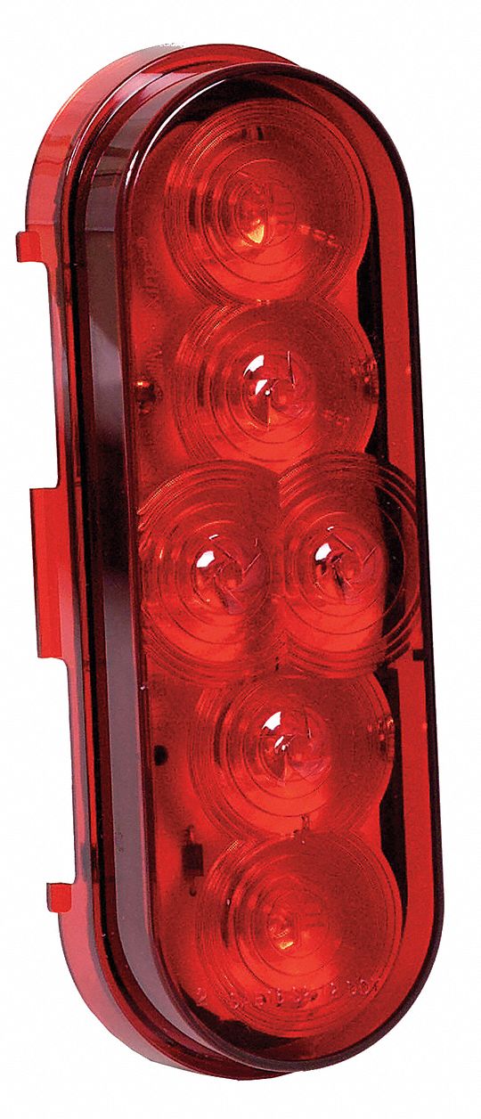 MAXXIMA M63346R Stop/Turn/Tail Light,Oval,Red,63/8" L eBay