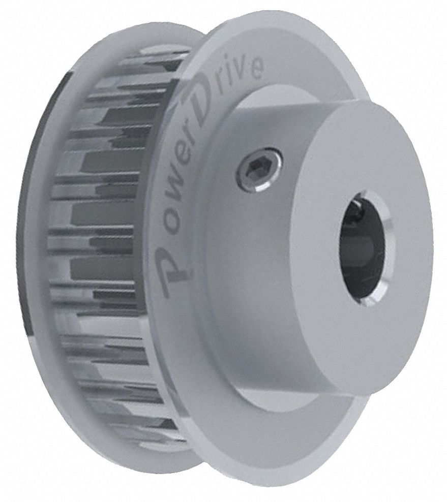 POWER DRIVE Pulley, XL, 24 Teeth, 1/4", 3/8"W 6FFT324XLB0376FA