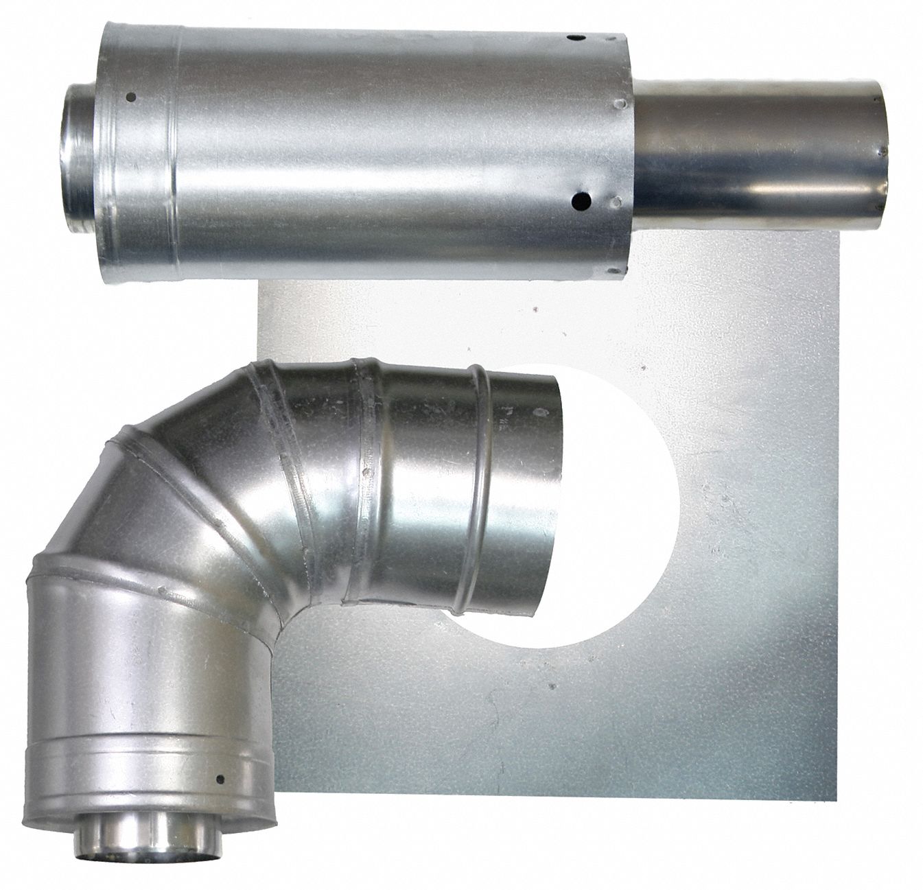 METAL FAB Stainless Steel Tankless Vent Kit, For Use With: 6FZN0, 6FZN1