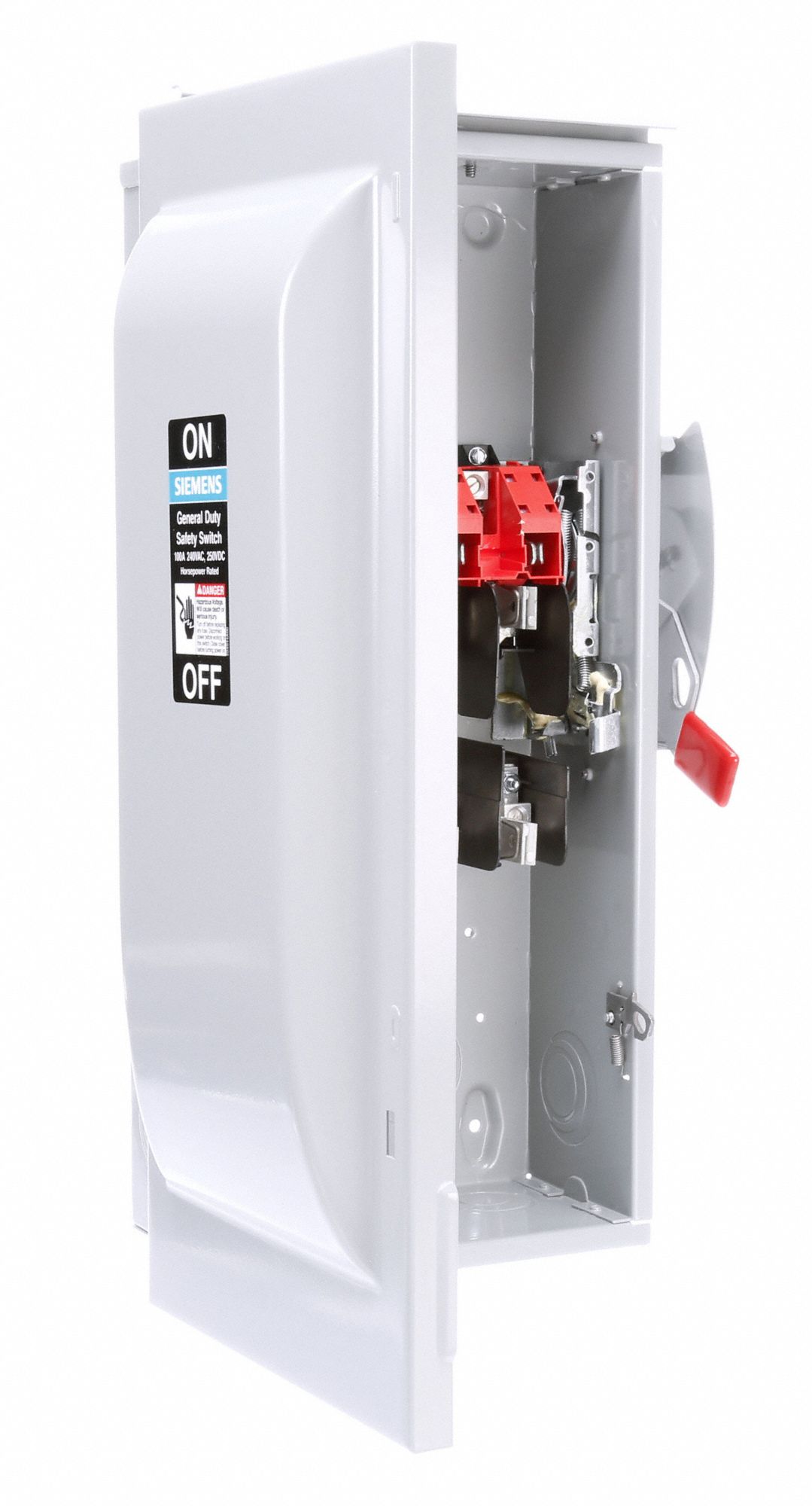 SIEMENS Safety Switch, Fusible, General, 240V AC Voltage, 3 Phase, 15