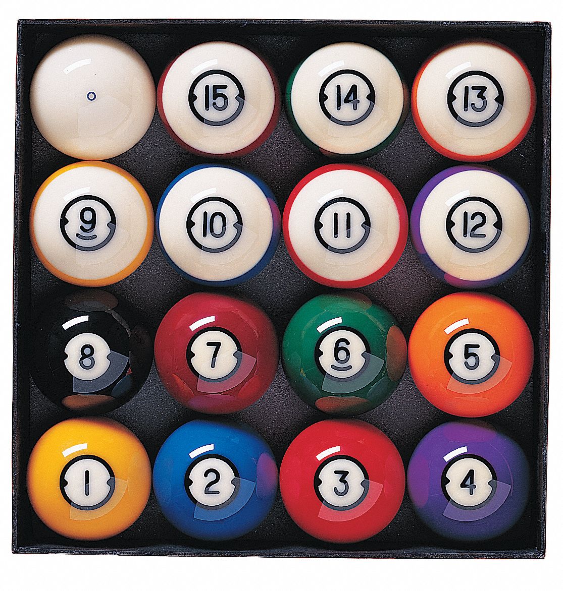 BRUNSWICK Billiard Balls Set 6FZV351869201000 Grainger