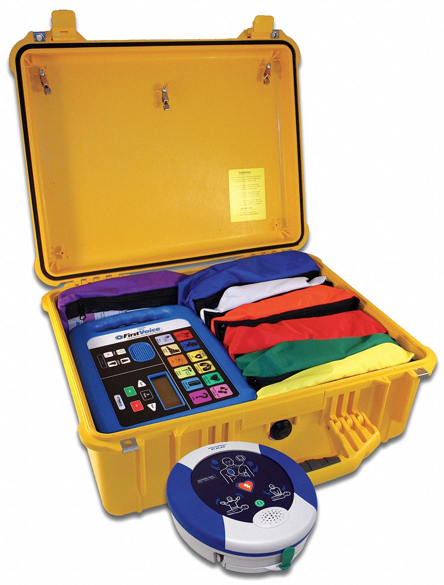 FIRST VOICE Emergency Medical Kit, 100 Plus People Served, Number of