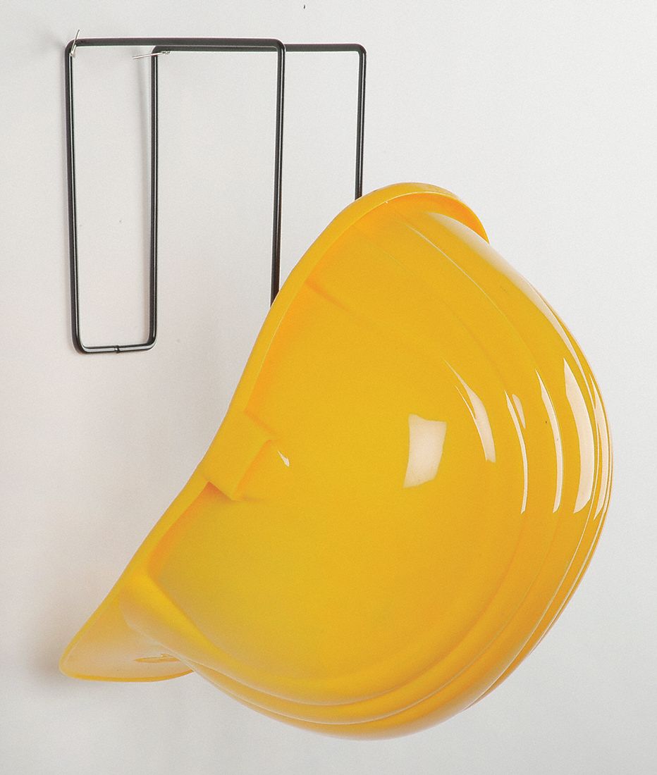 GRAINGER APPROVED Hard Hat Rack Vehicle Seat Back Mounting, For 1 Hats