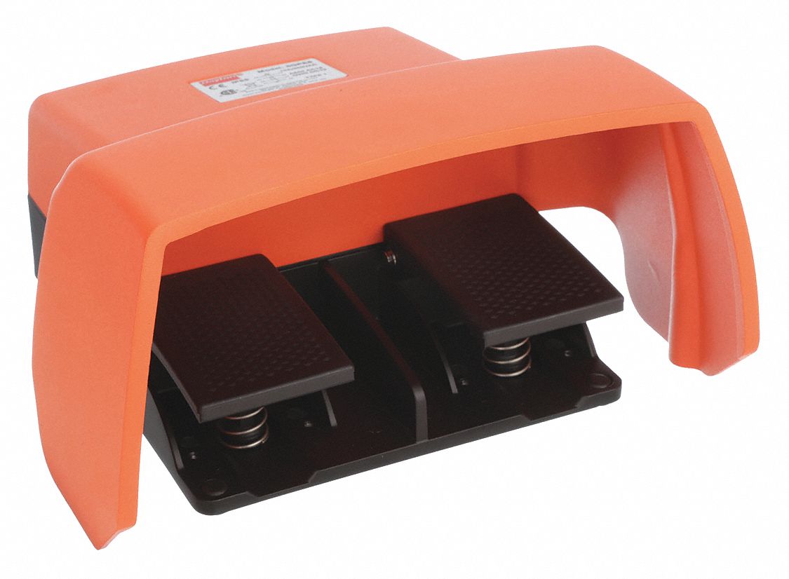 DAYTON, Momentary, Two Pedal Foot Switch - 6GPE6|6GPE6 - Grainger