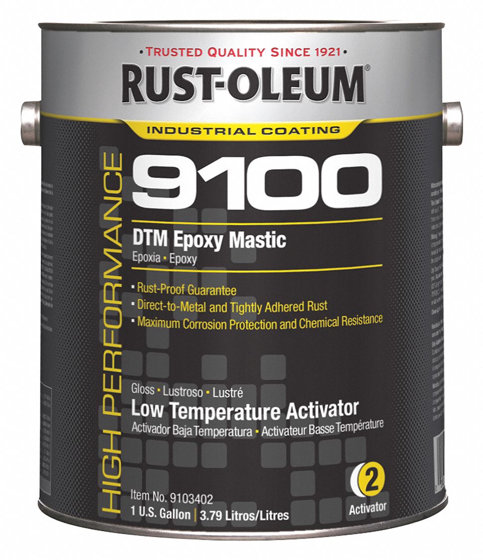 RUSTOLEUM, Epoxy, 2Step System Components, Low VOC Low Temperature