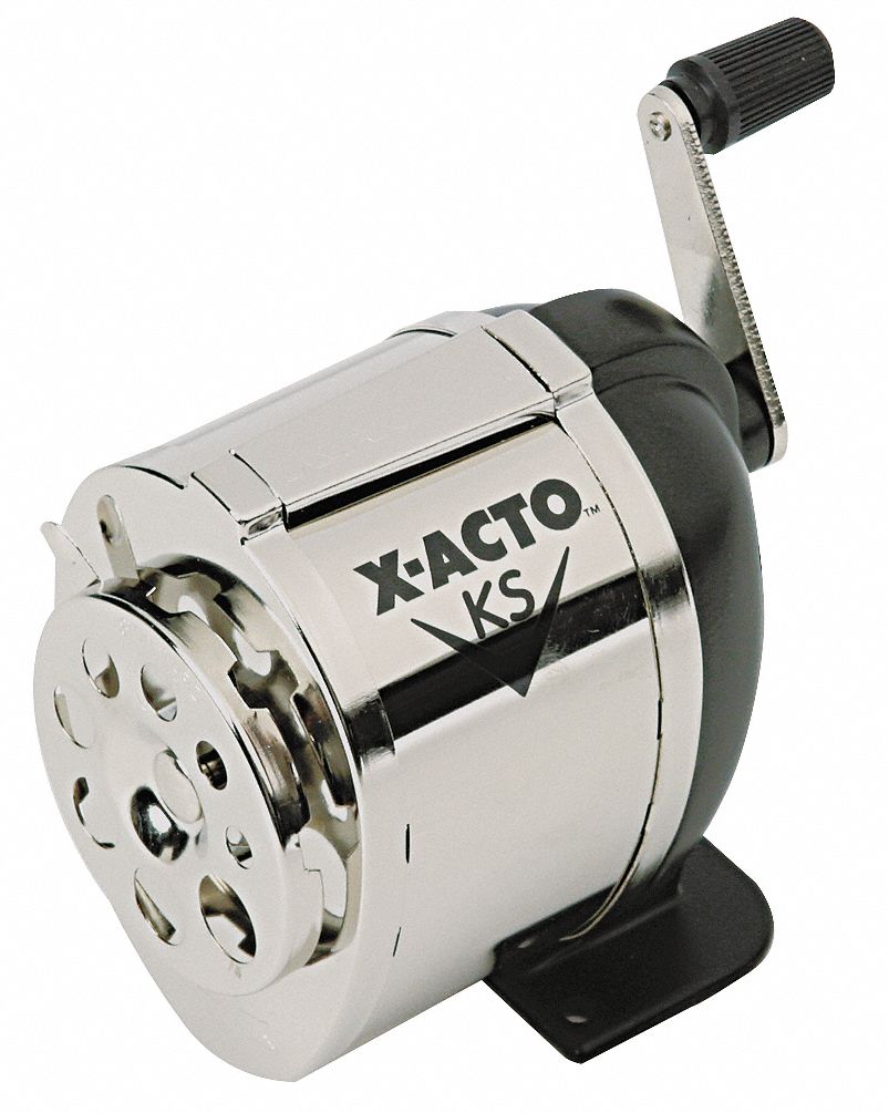 XACTO Pencil Sharpener, Blade Material Hardened Steel, Housing