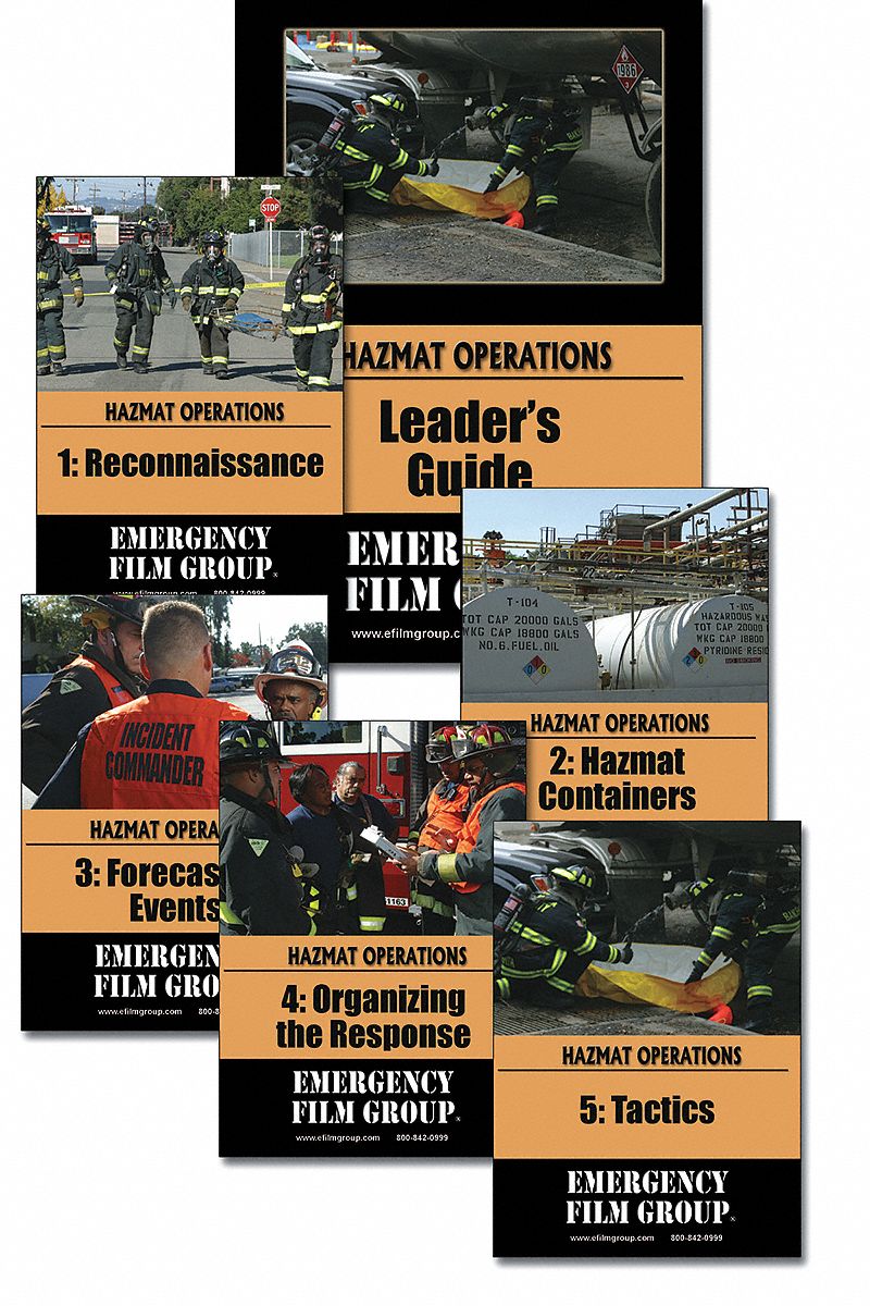 EMERGENCY FILM GROUP DVD, General Safety Training, English 6JDZ6