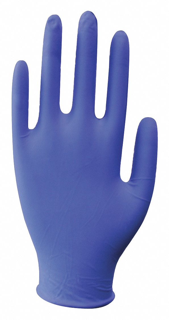 CONDOR Nitrile, Disposable Gloves, XL, PowderFree, 3.15 mil Palm
