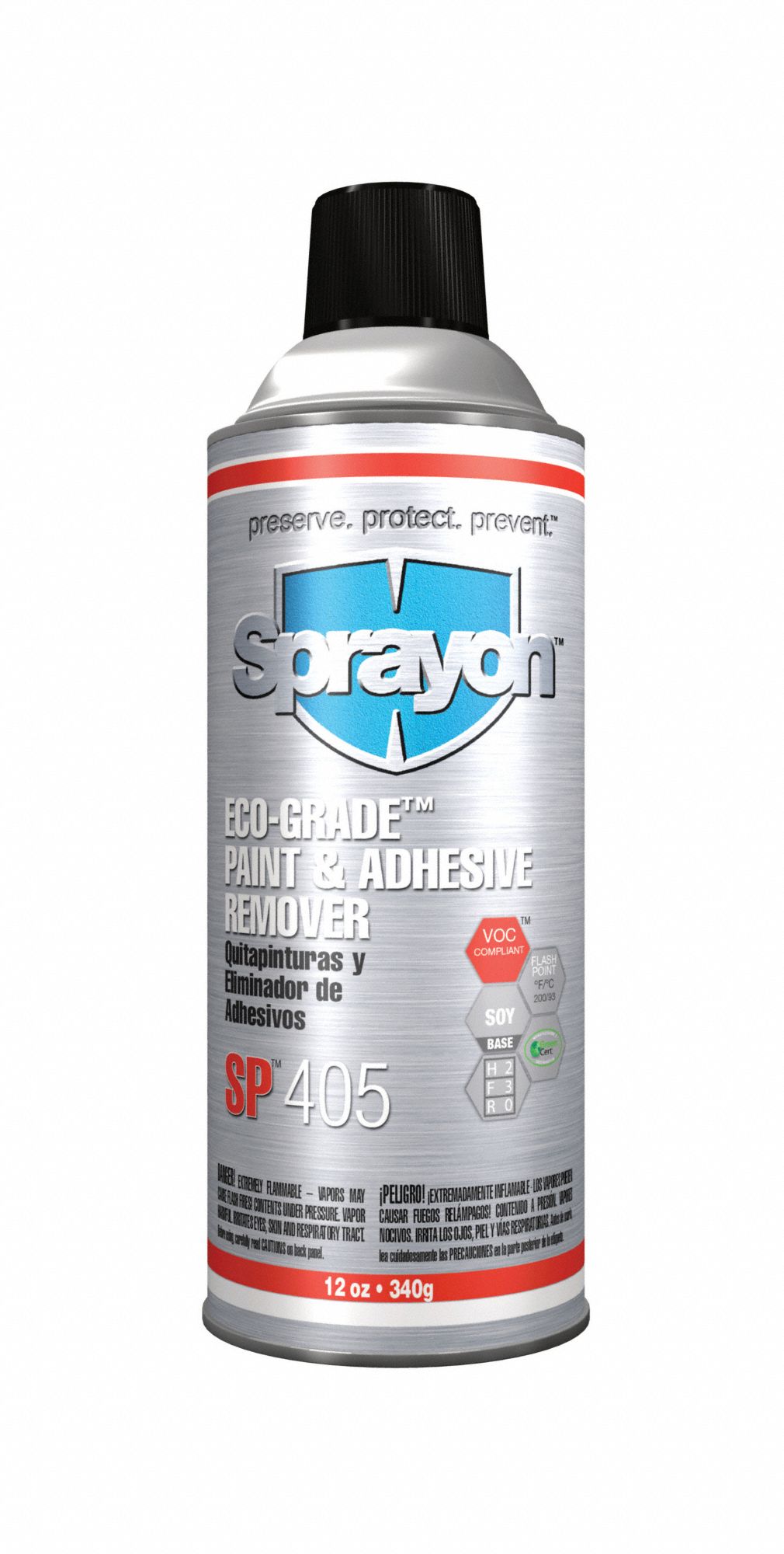 SPRAYON, Aerosol Spray Can, 12 oz Container Size, Adhesive and Paint