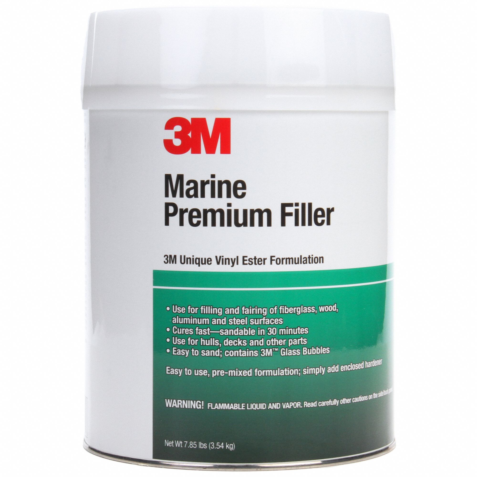 3M, Marine Premium, 128 oz Container Size, Filler 6KHC846006 Grainger
