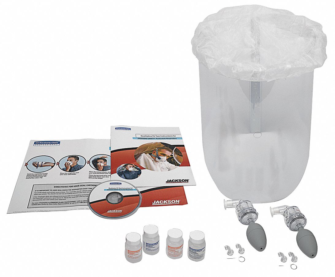 Fit Testing Kit, For Use With Jackson Safety Respirators Grainger