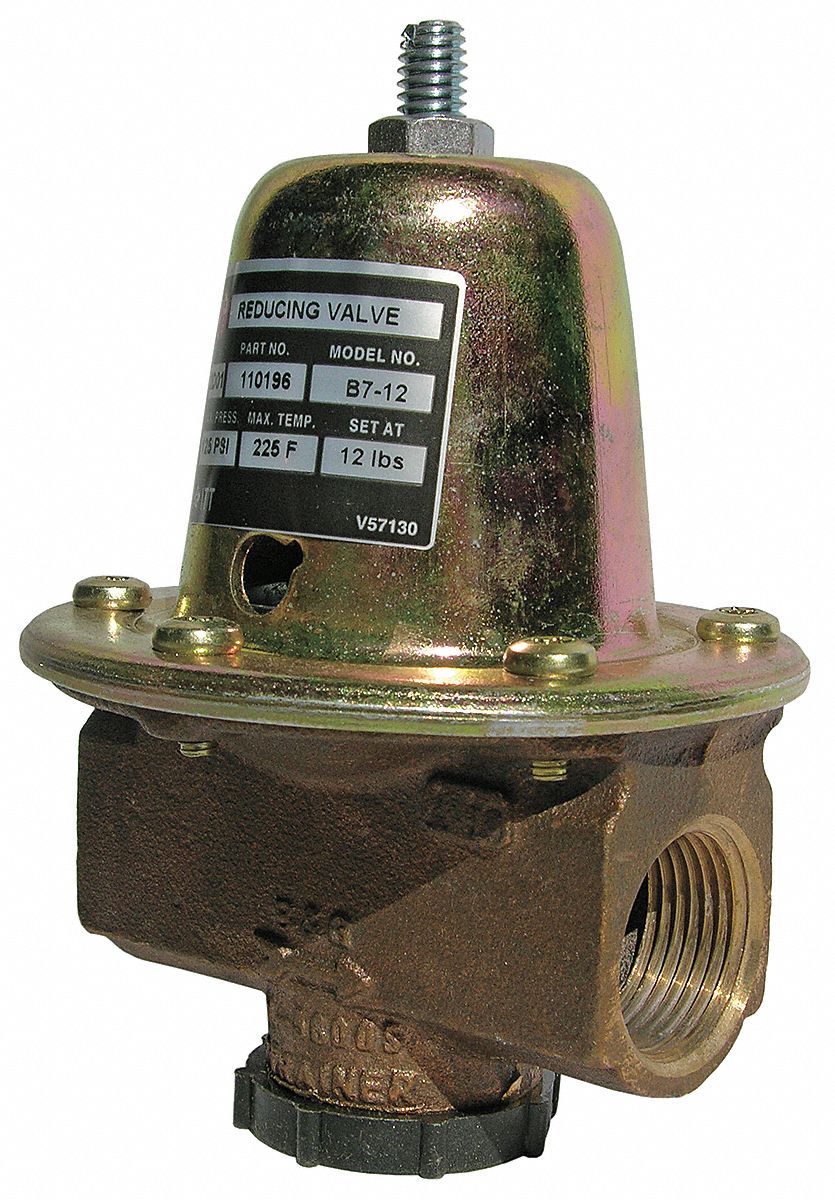 BELL & GOSSETT Water Pressure Reducing Valve, Standard Valve Type