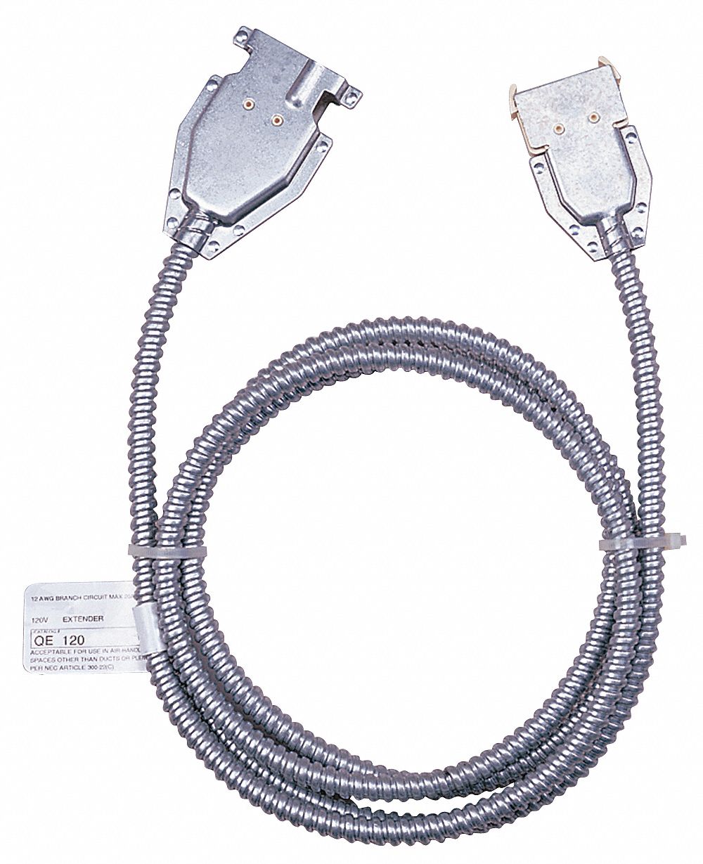 For Recessed Ceiling Lighting Systems, 5 in Overall Lg, Extender Cable