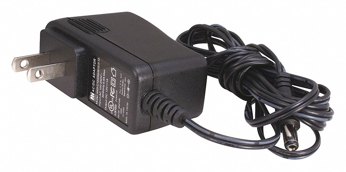 SPECO TECHNOLOGIES Camera Power Supply, 12VDC 6LU85PSW5 Grainger