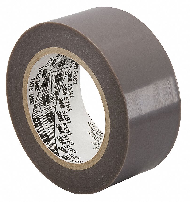 3M PTFE Film Tape, Silicone Adhesive, 6.50 mil Thick, 3/4" X 36 yd
