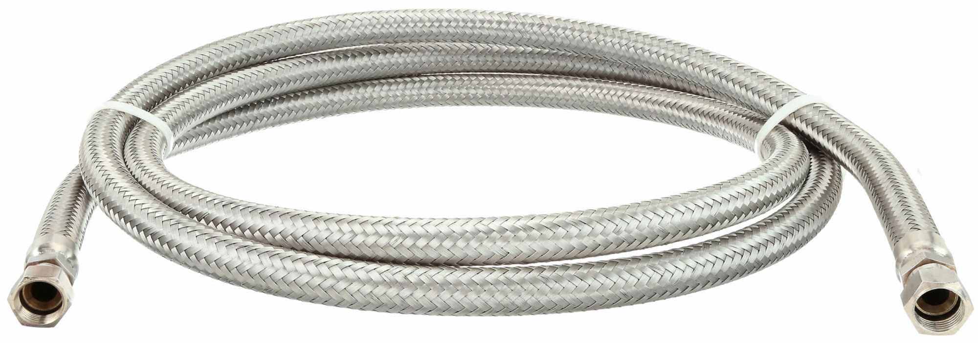 HOSE MASTER Cryogenic Hose Assembly, 321 Stainless Steel, 1/2 in, 10 ft