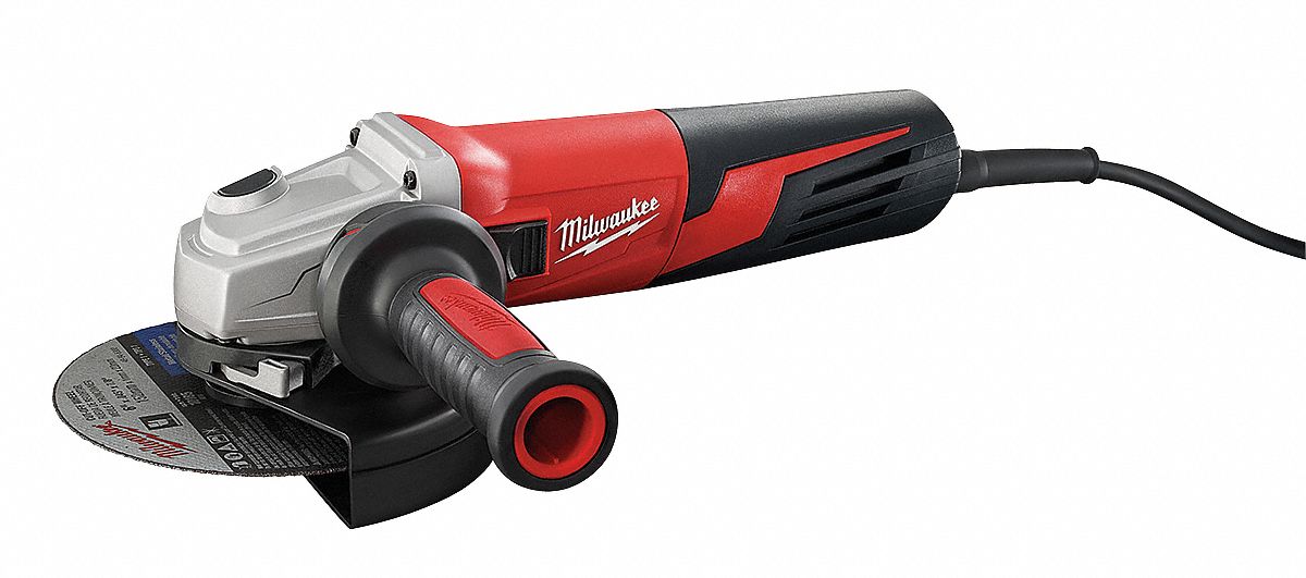 MILWAUKEE Corded, Angle Grinder, 6 in, 13 A, 9,000 RPM, Type 27 6MRT6