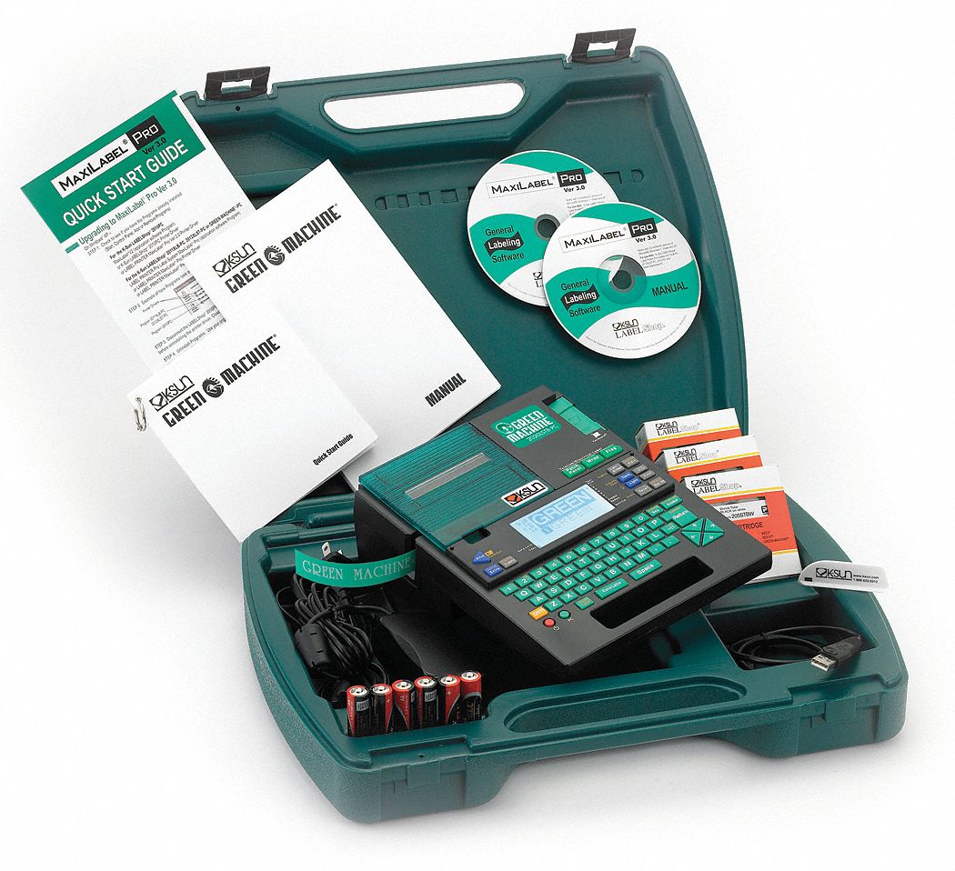 KSUN Portable Label Printer 6NPL62020LSTBPCD Grainger