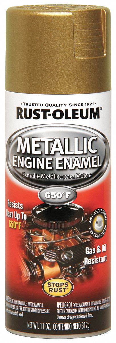 RUST-OLEUM Engine Enamel, Gold Flake, 11 oz. - 6PEP6|257384 - Grainger