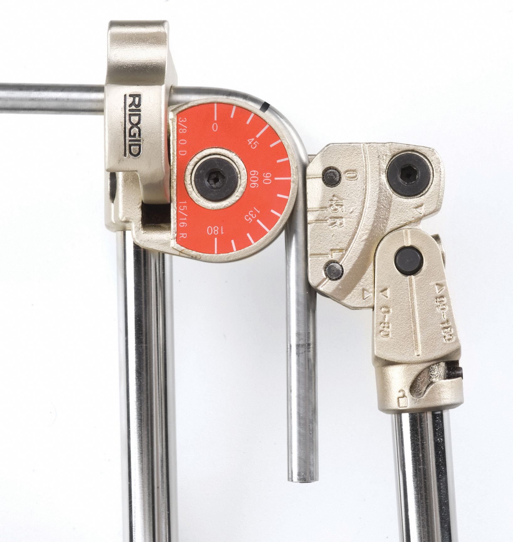 RIDGID Tube Bender, Lever, 3/8 In OD, 15/16 Bend 6PFF138043 Grainger