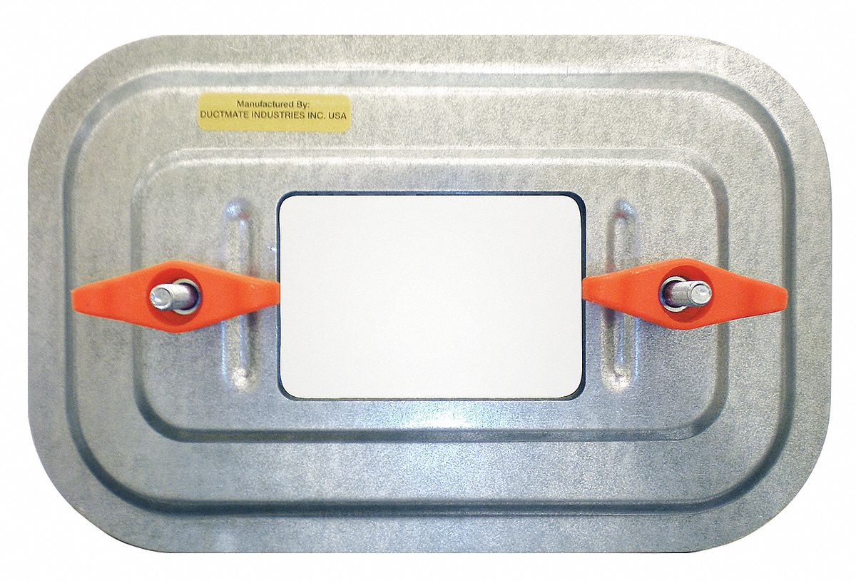 6 in x 10 in, 22 ga, Duct Access Door 6PGC4GRDO106GA Grainger