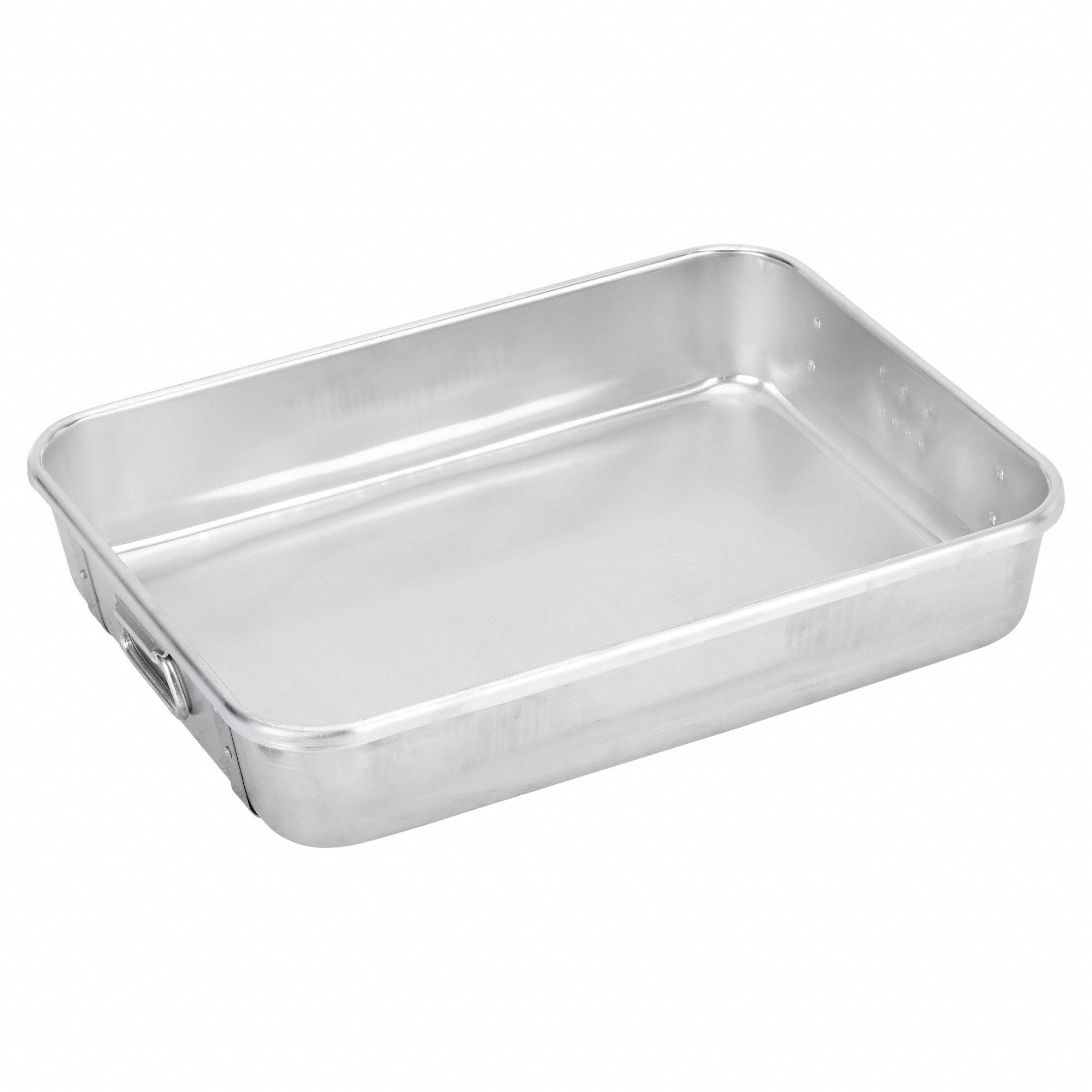 VOLLRATH, Roasting Pan with Drop Handles Pan, Aluminum, Roasting Pan
