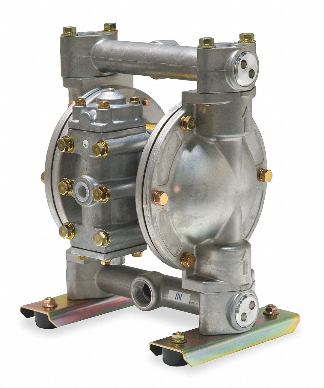 DAYTON Double Diaphragm Pump 3/4 in Inlet/Outlet Size, NPT Connection