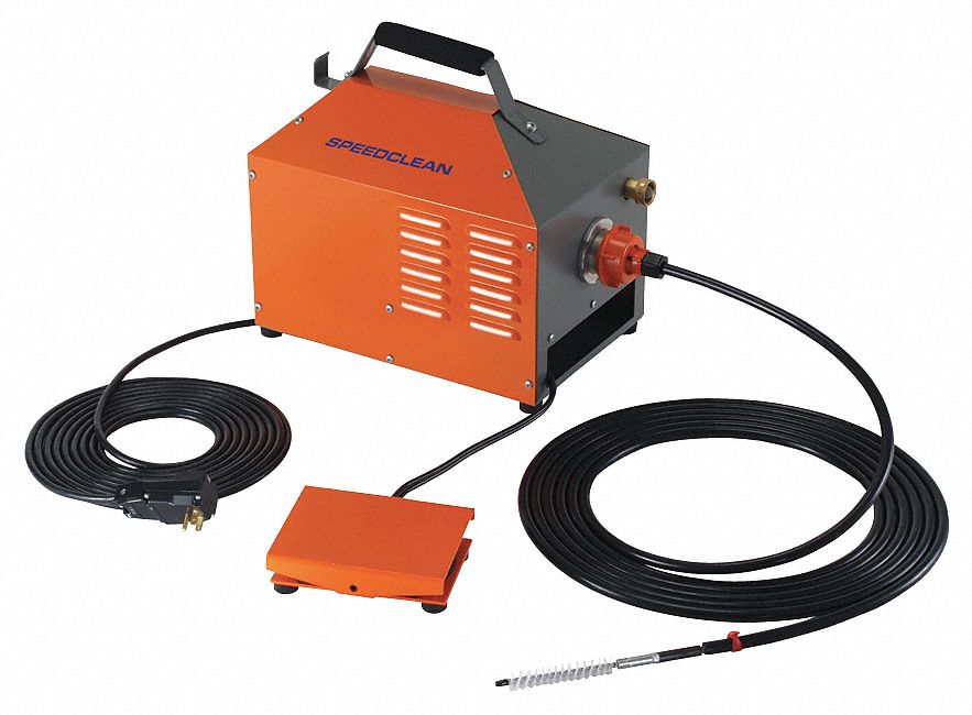 SPEEDCLEAN Heat Exchanger Tube Cleaner, Electric, 1/2 HP 6PZV1SCTC