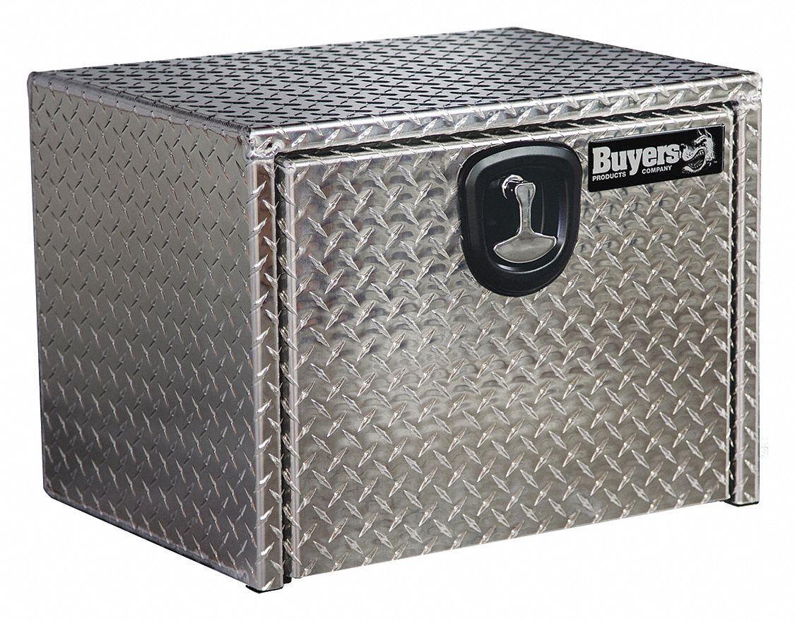 BUYERS PRODUCTS Aluminum Underbody Truck Box, Silver, Single, 12.0 cu