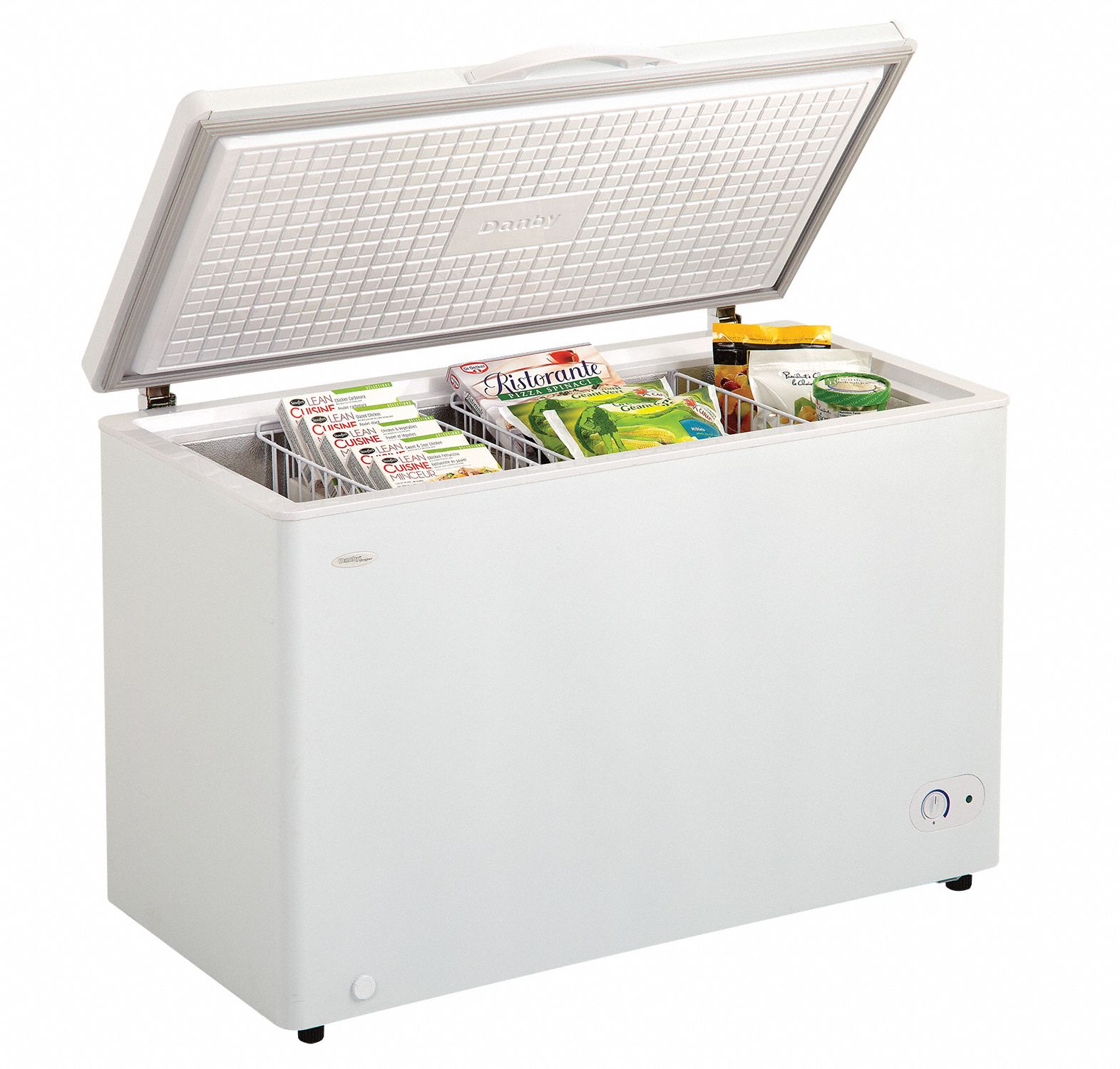 DANBY Midsize Chest Freezer, 9.6 Cu. Ft. 6RNR6DCF096A1WDD1 Grainger