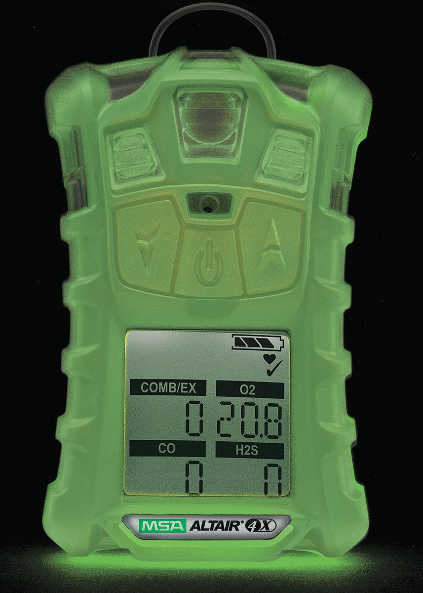 MultiGas Detector, 2 Gas, Detects Oxygen, Lower Explosive Limit Grainger